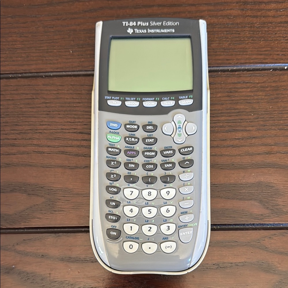 Used Texas Instruments TI-84 Plus Silver Edition Calculator